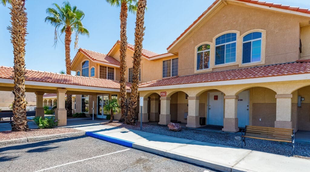Exterior image of Lake Havasu's front entrance.